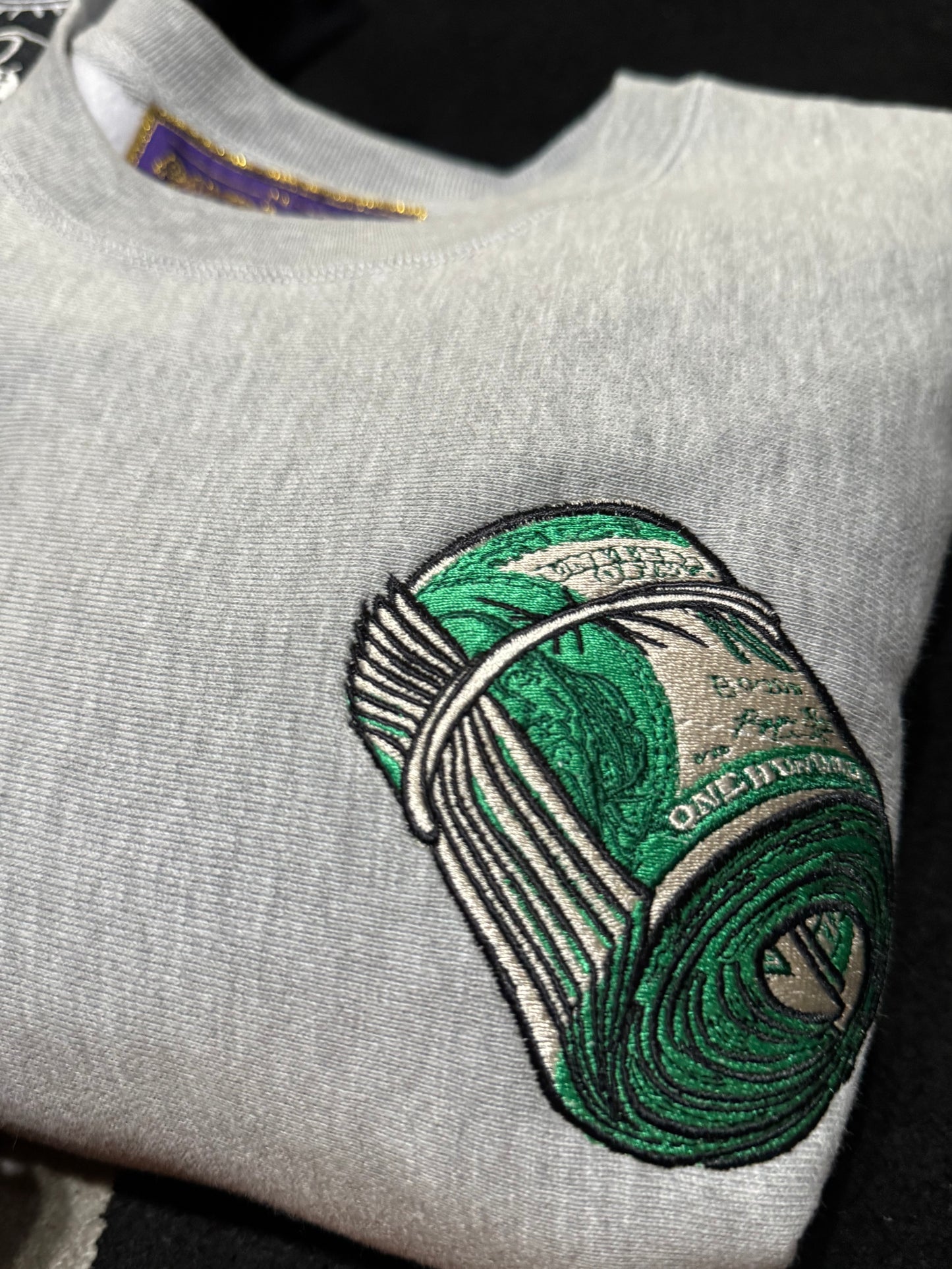 BANK ROLL CREW NECK
