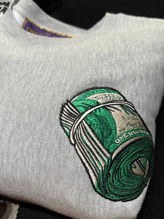 BANK ROLL CREW NECK