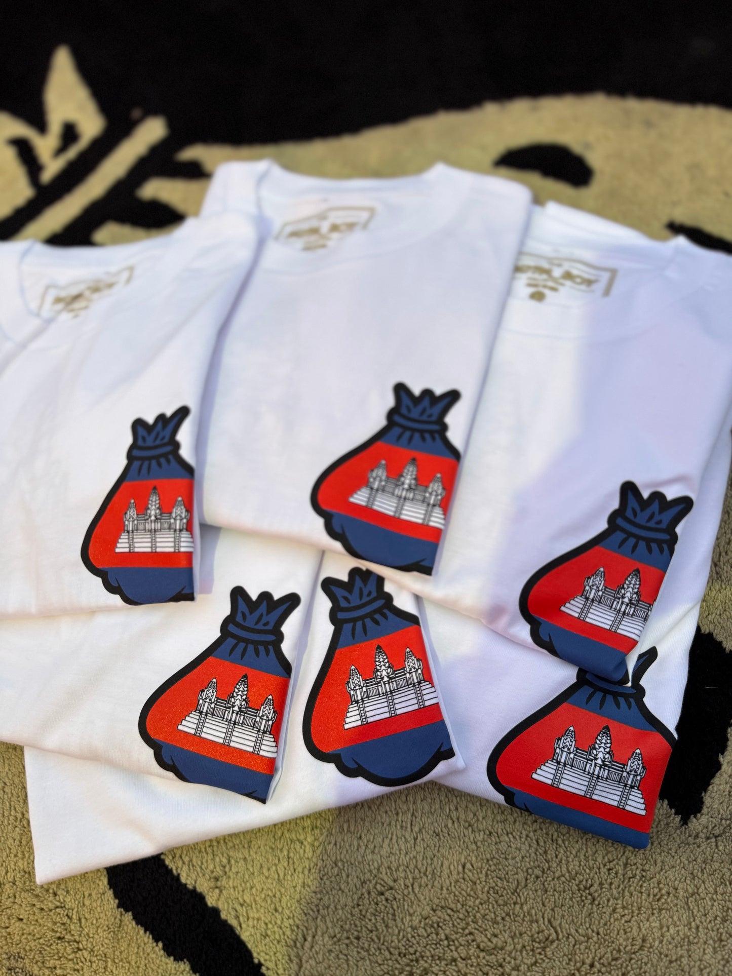 KHMER MONEY BAG T-SHIRTS